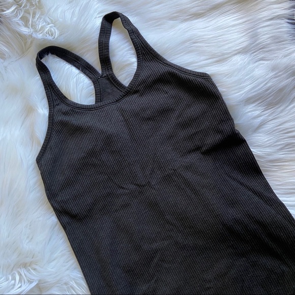 SOLD | Lululemon Ebb To Street Tank Dark Grey - Picture 4 of 7